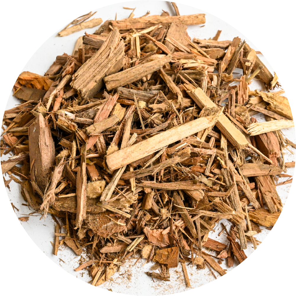 加工木材チップ